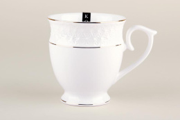 Кружка керамическая высокая 340мл Снежная королева Коралл CS554409-A