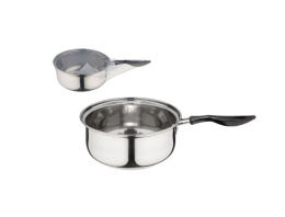 Ковш из нержавеющей стали 1,25л 160мм без крышки, Promo Mallony 104618