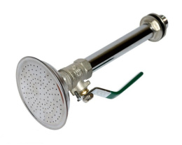 Насадка на душ нержавеющая с краном и резьбой