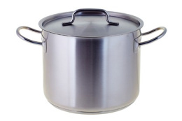 Кастрюля из нержавеющей стали  7,0л 220мм металлическая крышка, Professional Appetite SH12702