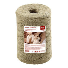 Шпагат джутовый  500м d-2мм Komfi HRD500T