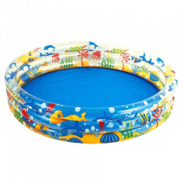 Бассейн надувной круглый  282л 152х30см Подводный мир BestWay 51004/014954