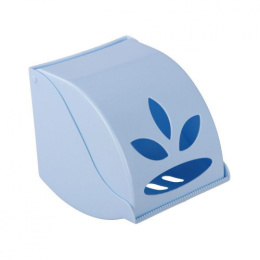 Держатель для туалетной бумаги пластиковый Фантазия, цвета в ассортименте Альтернатива М1129