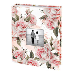 Альбом для фотографий 200 фото 10х15см Brauberg Flowery Love, пп карман 391424