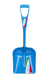 Лопата снеговая автомобильная пластиковая с черенком V-р 28,5х32см Felicita Piccolo Центроинструмент 2289