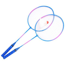 Набор для игры в бадминтон: 2 ракетки металлические, волан, в ассортименте, в сетке Ecos BdSet-01/323114