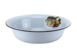 Миска эмалированная 2,0л с декором Магн, в ассортименте Эмаль Магнитогорск 0310/4