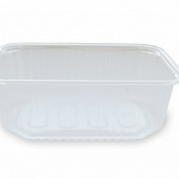 Контейнер одноразовый пластиковый с крышкой 186х132мм 1000мл Юпласт ЮУПМ0029