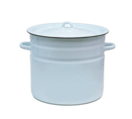 Бак эмалированный 20л с металл. крышкой без декора Магн, в ассортименте Эмаль Магнитогорск 2827