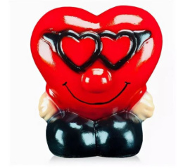 Копилка гипсовая Сердце улыбка 20х17см Гарденвилл 289