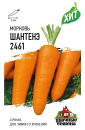 Морковь Шантенэ 2461  1,5г цветной пакет серия Хит Гавриш
