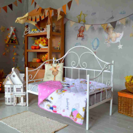 Покрывало стеганое детское 150х215см (поплин) Модница 28535/1 ДомВелл 