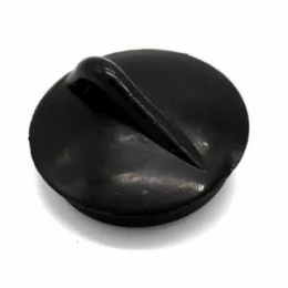 Пробка для ванной резиновая черная Мирхозторг 3026
