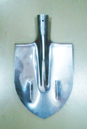 Лопата штыковая нержавеющая сталь, 1,2мм, с ребрами жесткости, без черенка, Россия ЛКО