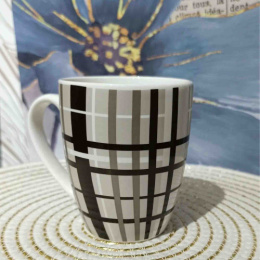 Кружка керамическая 380мл Шотландка, в ассортименте Радужный Дом РД83291