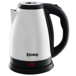Чайник электрический 1,5л 1800Вт, нержавеющая сталь, диск Яромир ЯР-1004