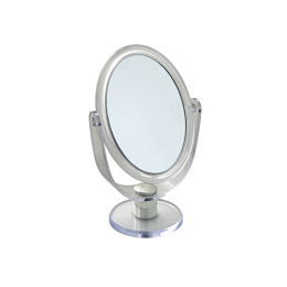 Зеркало настольное в пластиковом корпусе круглое d-17см Радужный Дом РД 12997