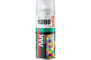 Лак "KUDO" универсальный акриловый матовый 9004 KU-9004
