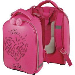 Рюкзак Devente Choice Heart школьный, жесткий, 1 отделение, ортопедический 7033837