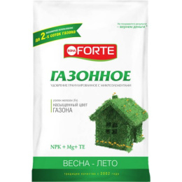 Удобрение Газонное Весна-Лето  4,5кг минеральное с микроэлементами Bona Forte