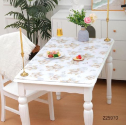 Клеенка столовая силиконовая с печатью 0,8х20м 0,65мм Baizheng BZ-DLH209-80CM