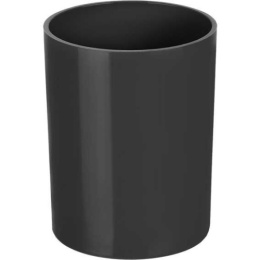 Стакан для пишущих принадлежностей Devente круглый, черный 4104513