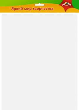 Фоамиран 50х70см белый 0,7мм ПЭТ С2926-05