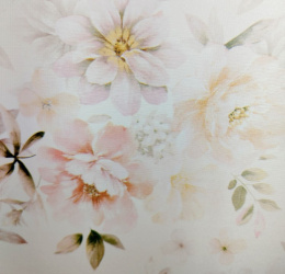 Клеенка столовая на тканевой основе с полиуретановым покрытием 1,4х20м Grace PU-19101dkz