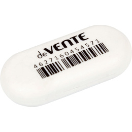 Ластик Devente Ellipse, овальный, белый 4070903