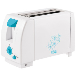 Тостер 750Вт, 7 режимов, STM-05, белый с голубым HomeStar 102270