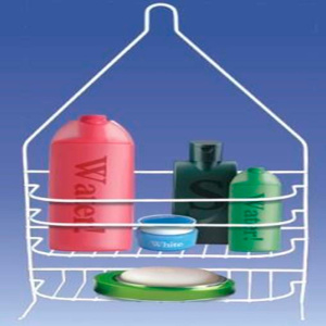 Полка прямая металлическая 2 яруса 40х25см Радужный Дом РД25551