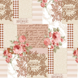 Клеенка столовая на нетканой основе 1,4х20м Dekorama 195A