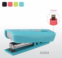 Степлер №10 10 листов KW-trio 053034 + Флешка 8G USB Twist, ассорти 50 скоб 053034, 345909