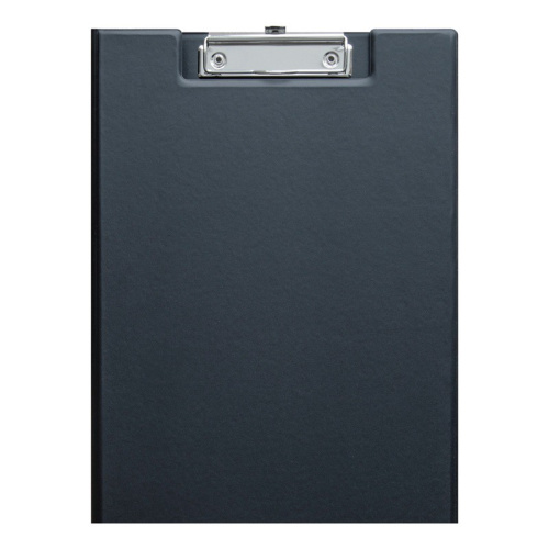 Планшет с крышкой OfficeSpace А4, ПВХ, черный ППС_49763