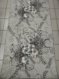 Коврик напольный на войлочной основе с низким ворсом Принт 120х250см p1187/a2p(кор)