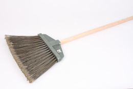 Метла плоская синтетическая, деревянный черенок, Гардена Агропласт