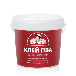Клей ПВА столярный 0,9кг -30С° Эксперт