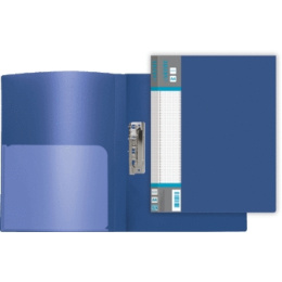 Папка с зажимом Devente Daily 700мкм, синяя 3110707