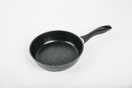 Сковорода алюминиевая литая с антиприг. мраморным покрытием Орион d-22см без крышки с пластик. ручкой Гардарика 1222-04