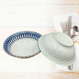 Салатник керамический 180мм Венеция Радужный Дом РД22369