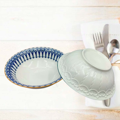 Салатник керамический 180мм Венеция Радужный Дом РД22369