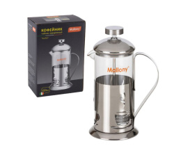 Френч-пресс 0,35л нержавеющая сталь+стекло Alito Mallony 950149