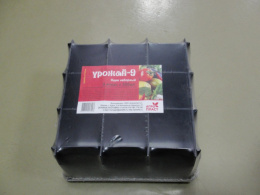 Ящик для рассады пластиковый разборный 23х23х15см на 9 ячеек, Урожай-9 Агропласт БП-00000405