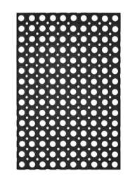 Коврик придверный резиновый ячеистый 100х150см толщина 16мм ComeForte