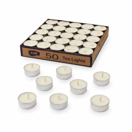 Свечи чайные в металлической гильзе набор 100шт. Радужный Дом РД15965