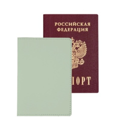 Обложка для паспорта Devente Casual, искусственная кожа, мятный 1030497