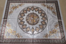 Клеенка - скатерть на тканевой основе 120х150см 20шт. в рулоне Жасмин 020D-S