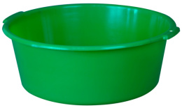 Таз пластиковый круглый 20л с ручками, цвета в ассортименте Ар-Пласт 03006