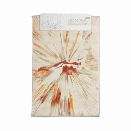 Коврик напольный для ванной 40х 60см Абстракция, велюр Радужный Дом РД68199