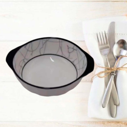 Салатник керамический 120мм с узором Радужный Дом РД22994